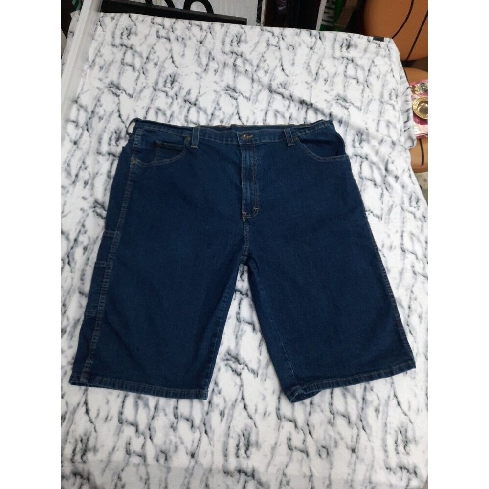 Dickies Denim Jean Shorts With One Cargo Pocket Size 42